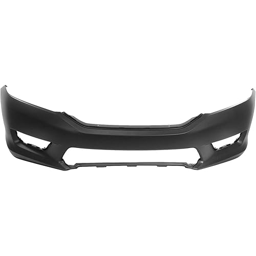 Front Bumper Cover Compatible with 2013 2014 2015 HO1000288 Honda Accord Sedan 13 14 15 Primered Ready for Paint
