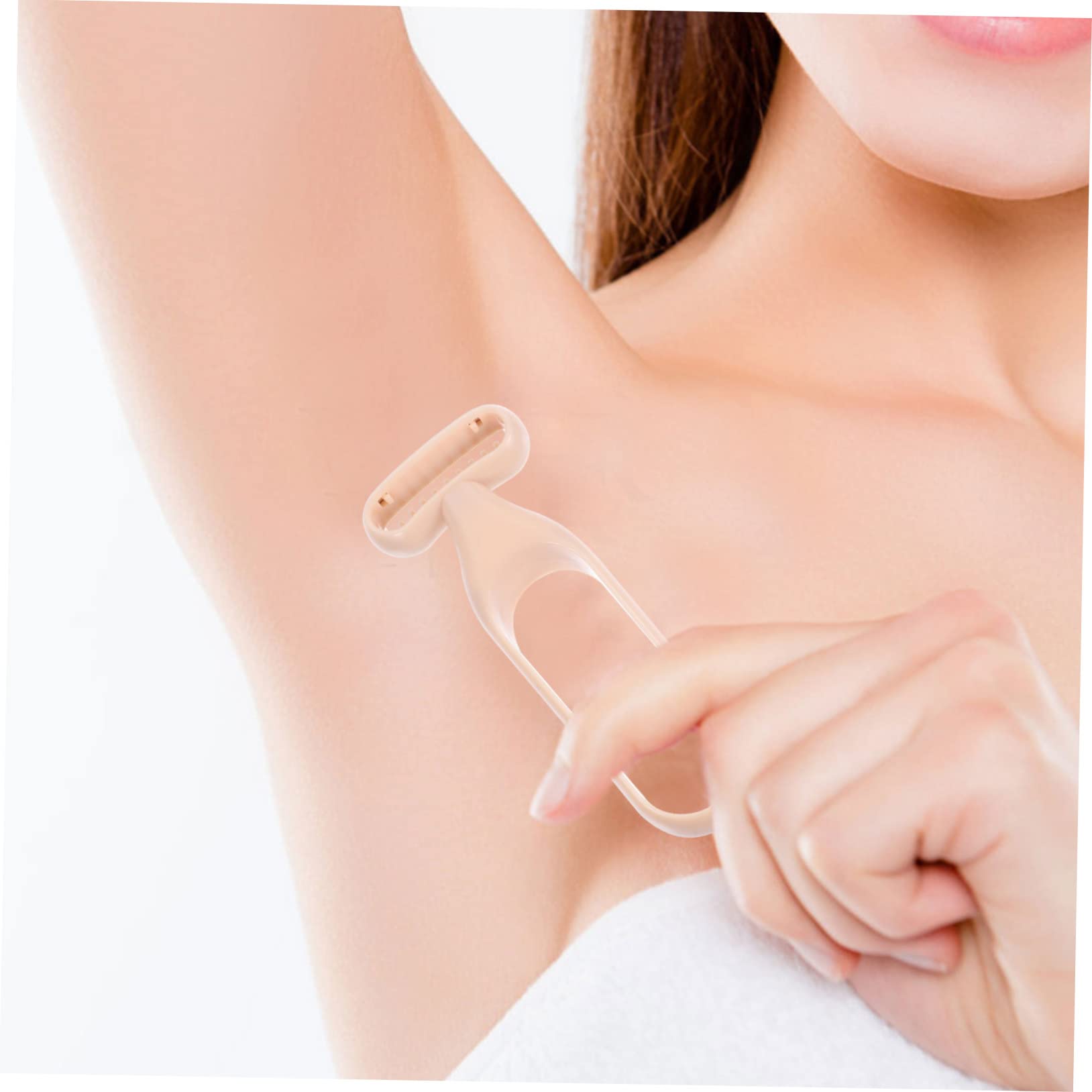 5 Piezas Recortadora Manual de Corporal para Mujer Afeitadora de Piernas y Axilas Herramienta de Depilación y Duradera para Uso Diario para Cuidado Personal Casa y Salón