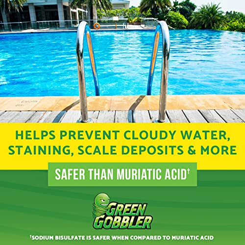 Green Gobbler pH Down | Pool & Hot Tub Spa pH Reducer | pH decreaser