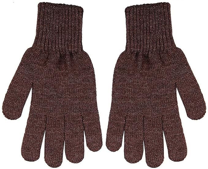 Image of DIGITAL SHOPEE Winter Warm Men & Women Woolen Knitted Hand Gloves and Winter Wear Set Free Size (Pack of 2)