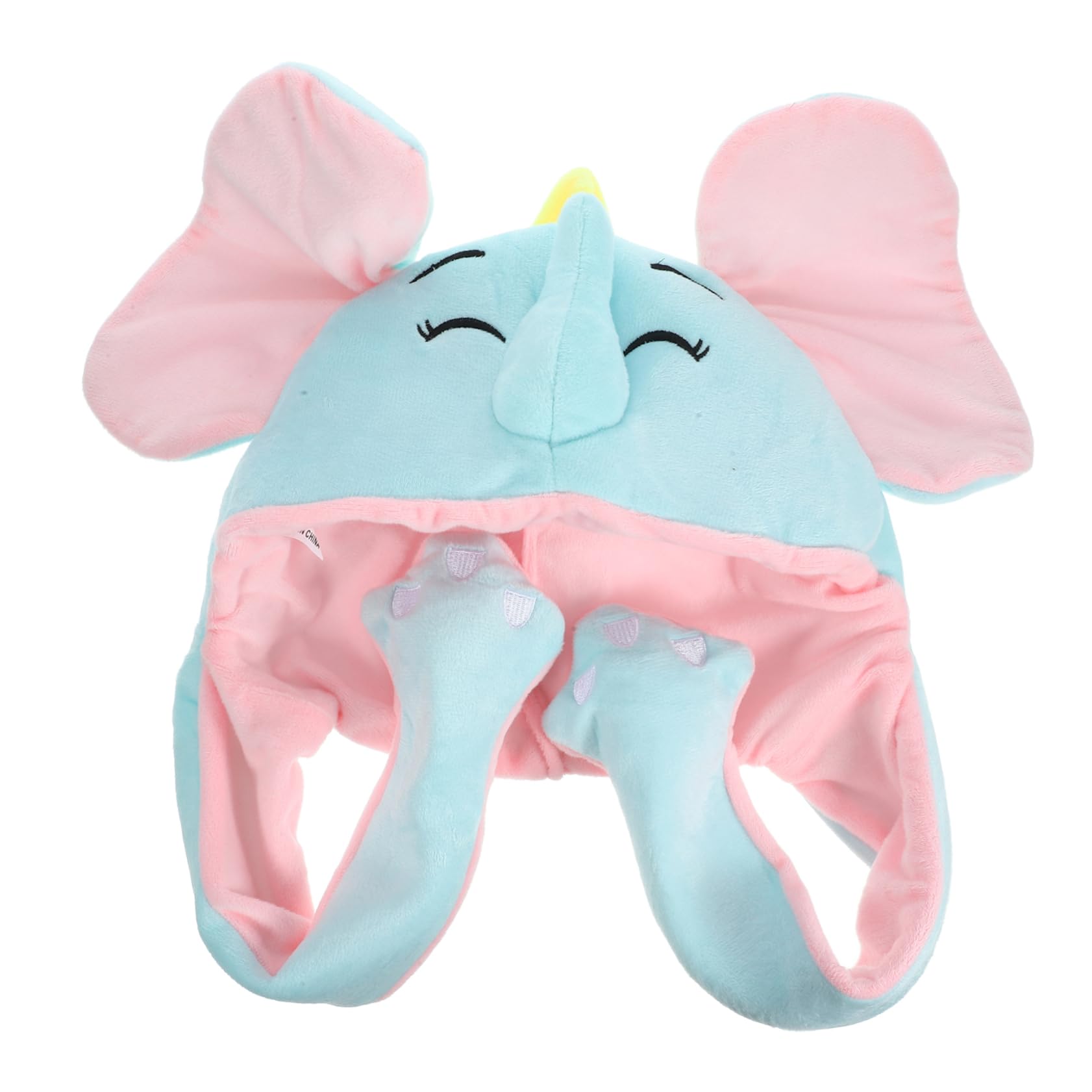 SHERCHPRY Sombrero De Elefante Divertidos Sombreros De Cubo Sombrero De Béisbol Sombrero Divertido Motor De Orejas Sombrero De Oso Sombrero De Orejas De Conejo Sombrero De Conejito Felpa