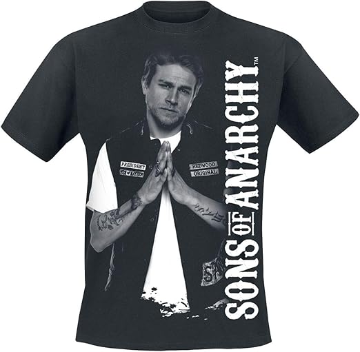 Jax Adult Ringer T Sons of Anarchy Shirt L 