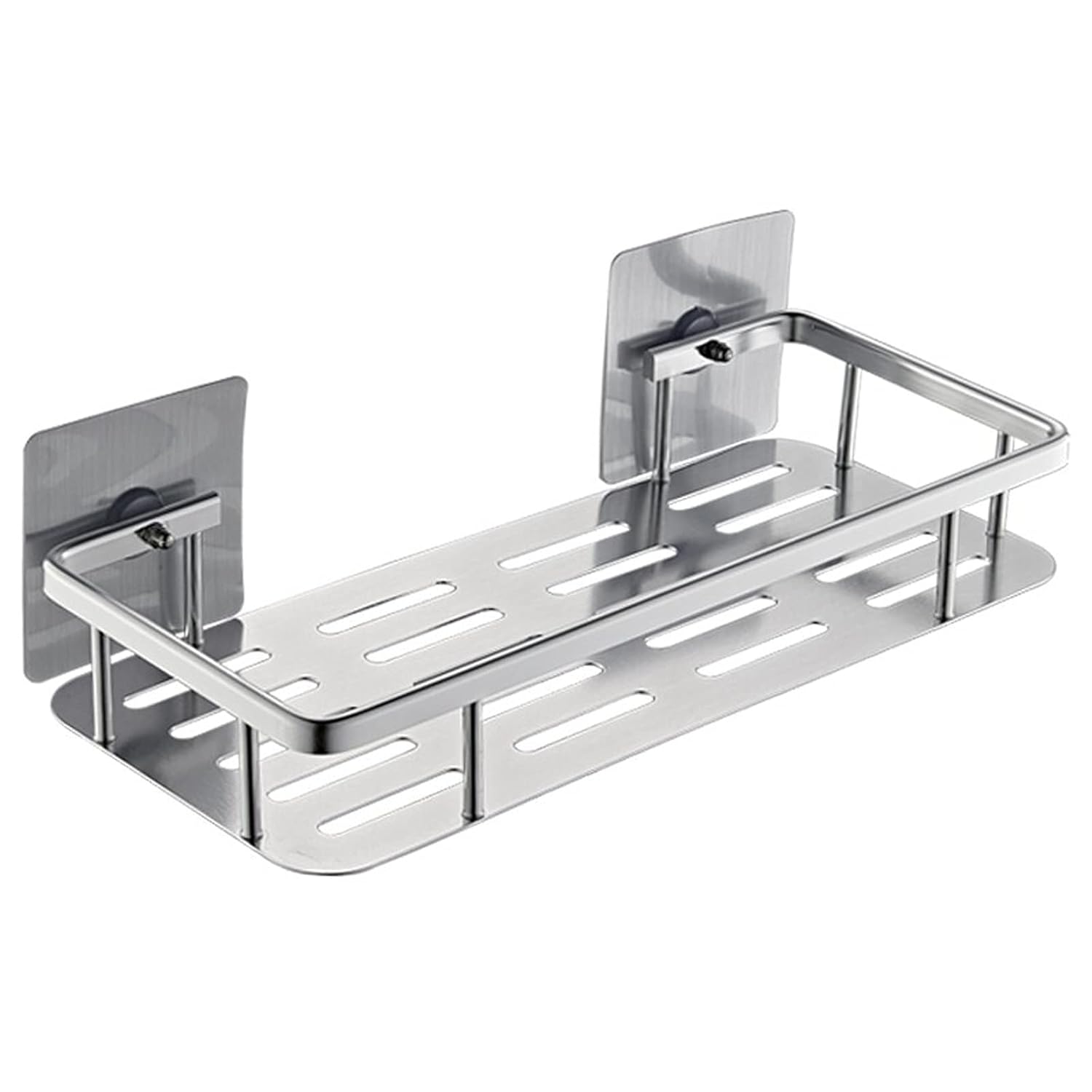 ZHZJQE Floating Shelves Shower Caddy Organizer for Hanging Razor and Sponge Bathroom Basket Adhesive Shower Shelf Storage Kitchen