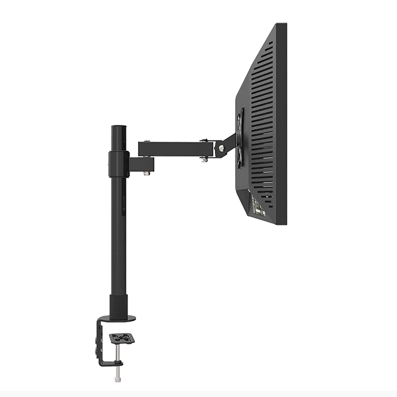 asdchZen Monitor Mount Stand,For Up To 27 Inch Computer Monitor Screens,Support Hole Distance 75X75,100X100Mm,60cm-One cross arm
