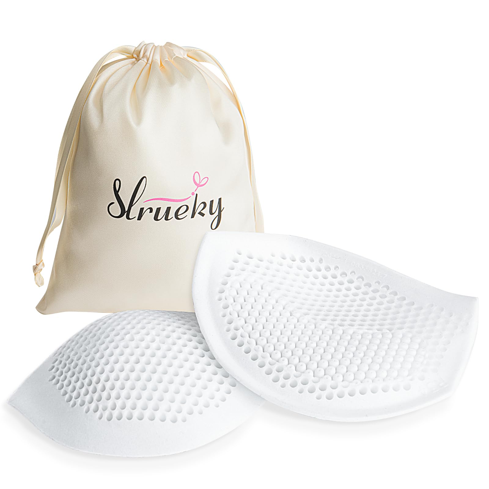 SlruekySilicone Bra Inserts Push Up 32A, Bra Pads Inserts