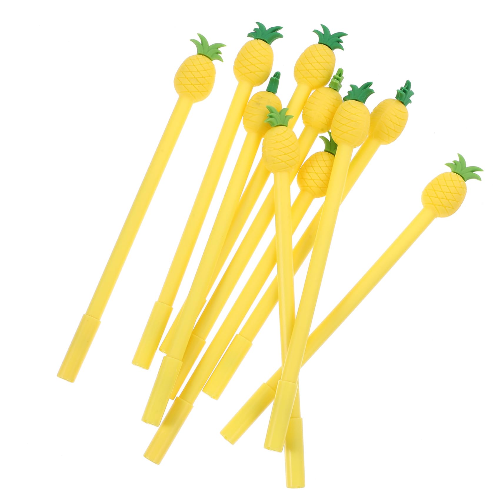 36pièces Stylos Gel Forme De Ananas Colorés Pour Écoliers Et Bureau Fournitures Scolaires Amusantes Et Créatives Couleurs Aléatoires