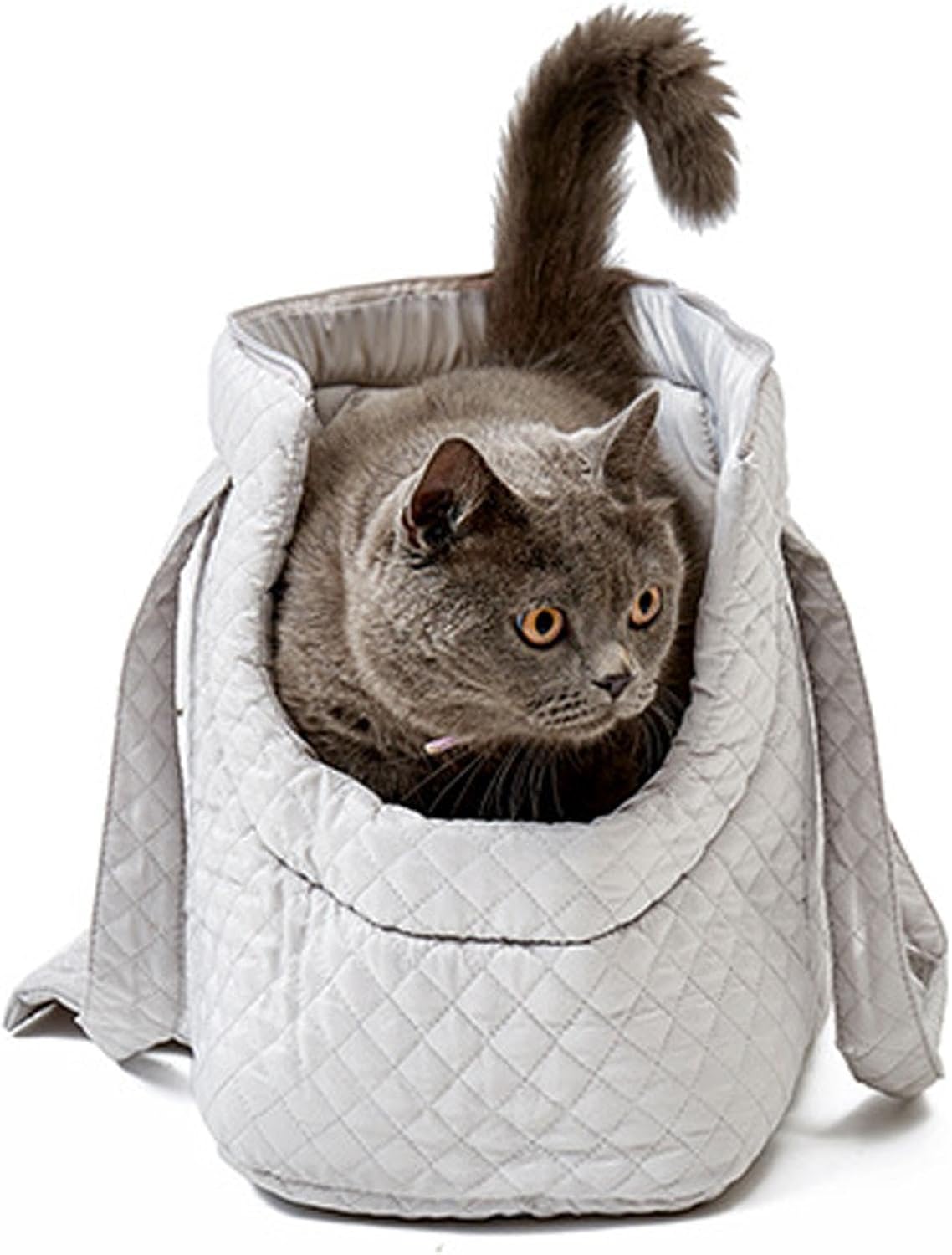 Dog Carrier Purse - Cotton Small Dog Purse Carrier | Portable Cat, Lightweight Winter Bags with Pockets for Puppies, Dogs, Kittens