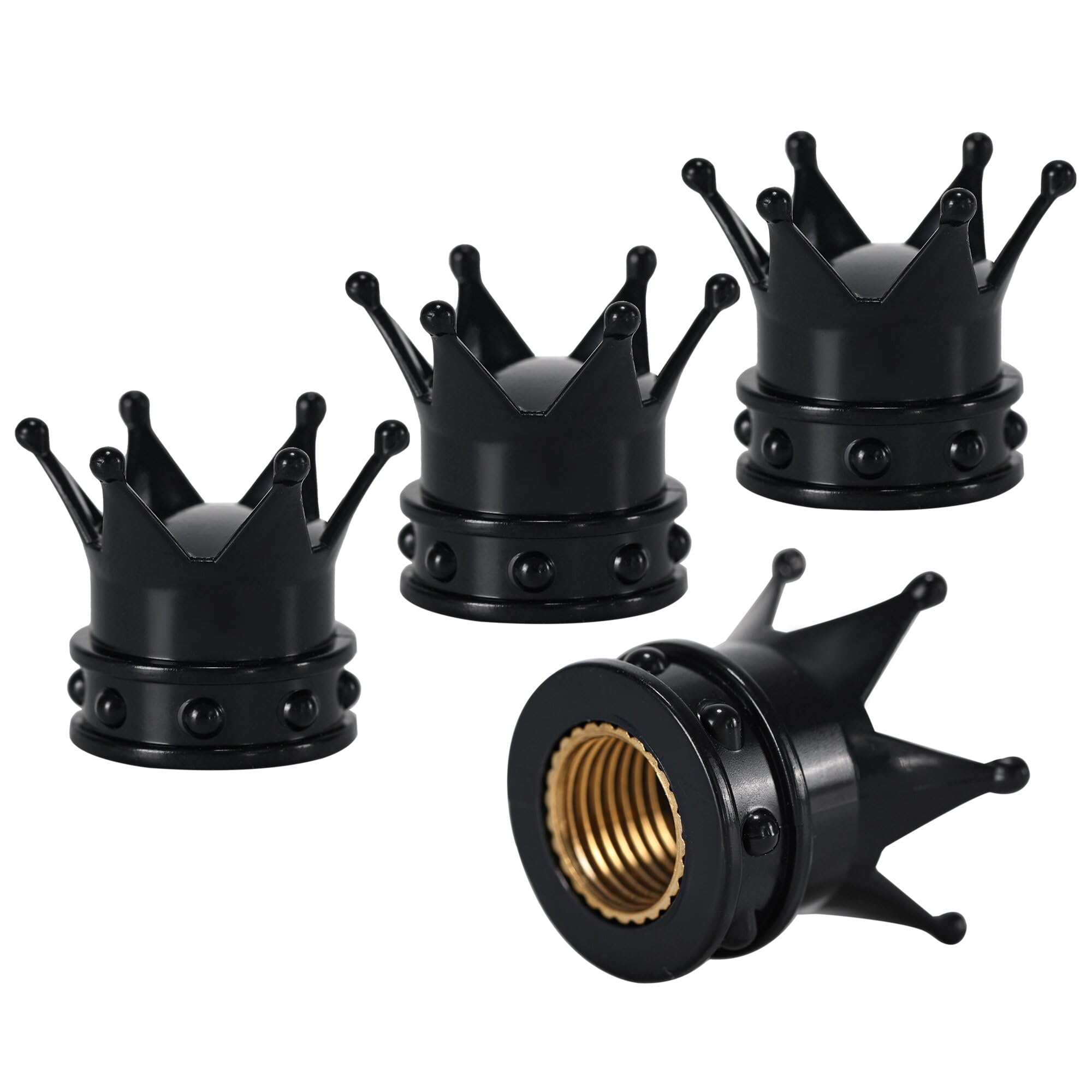 Photo 1 of ***MISSING PARTS***
Tire Valve Stem Caps with Sealing Ring for Car, Motorbike, Trucks, Bike, Bicycle, Black (Crown)