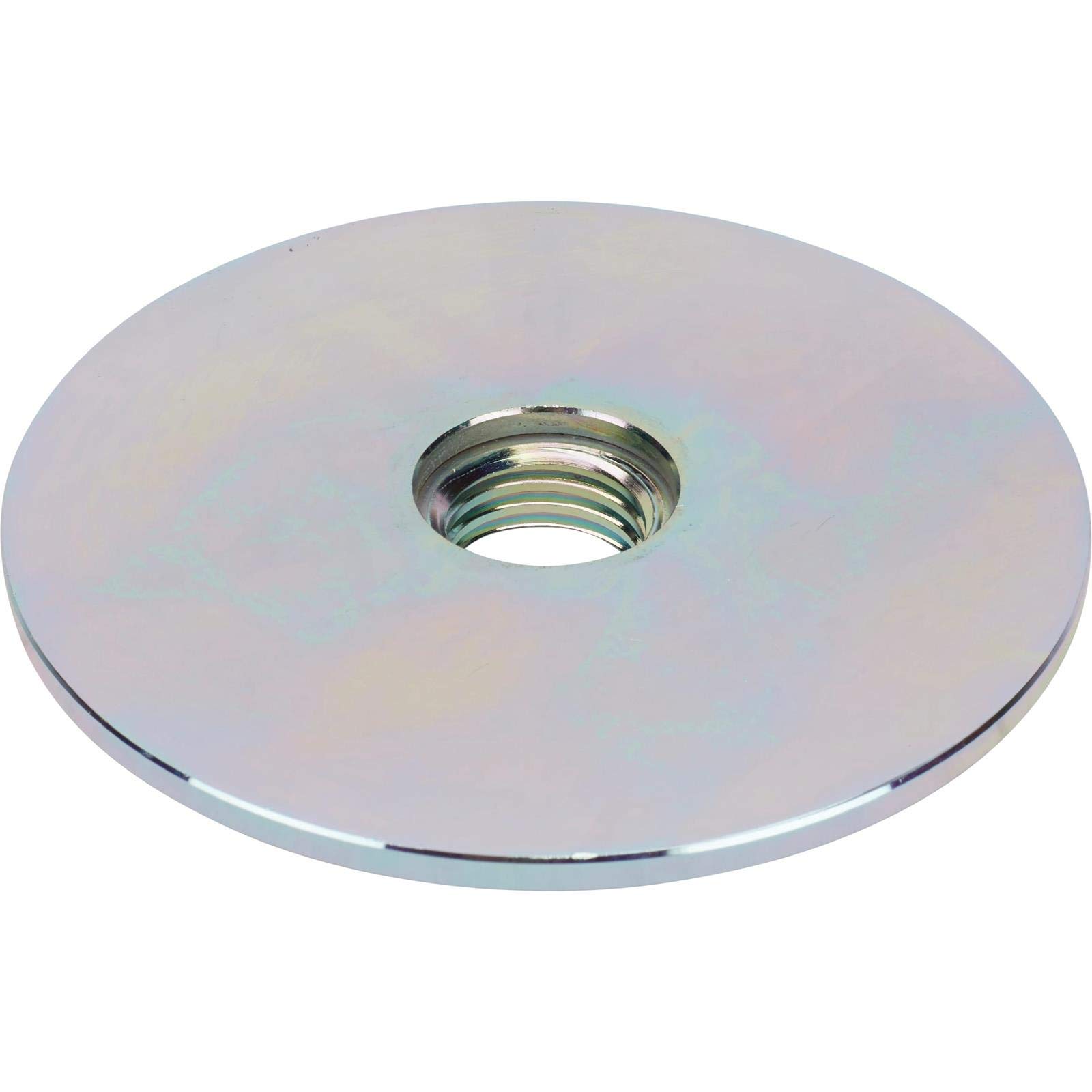 Weight Jack Weld-In Plate, 1-1/8 Inch Threads