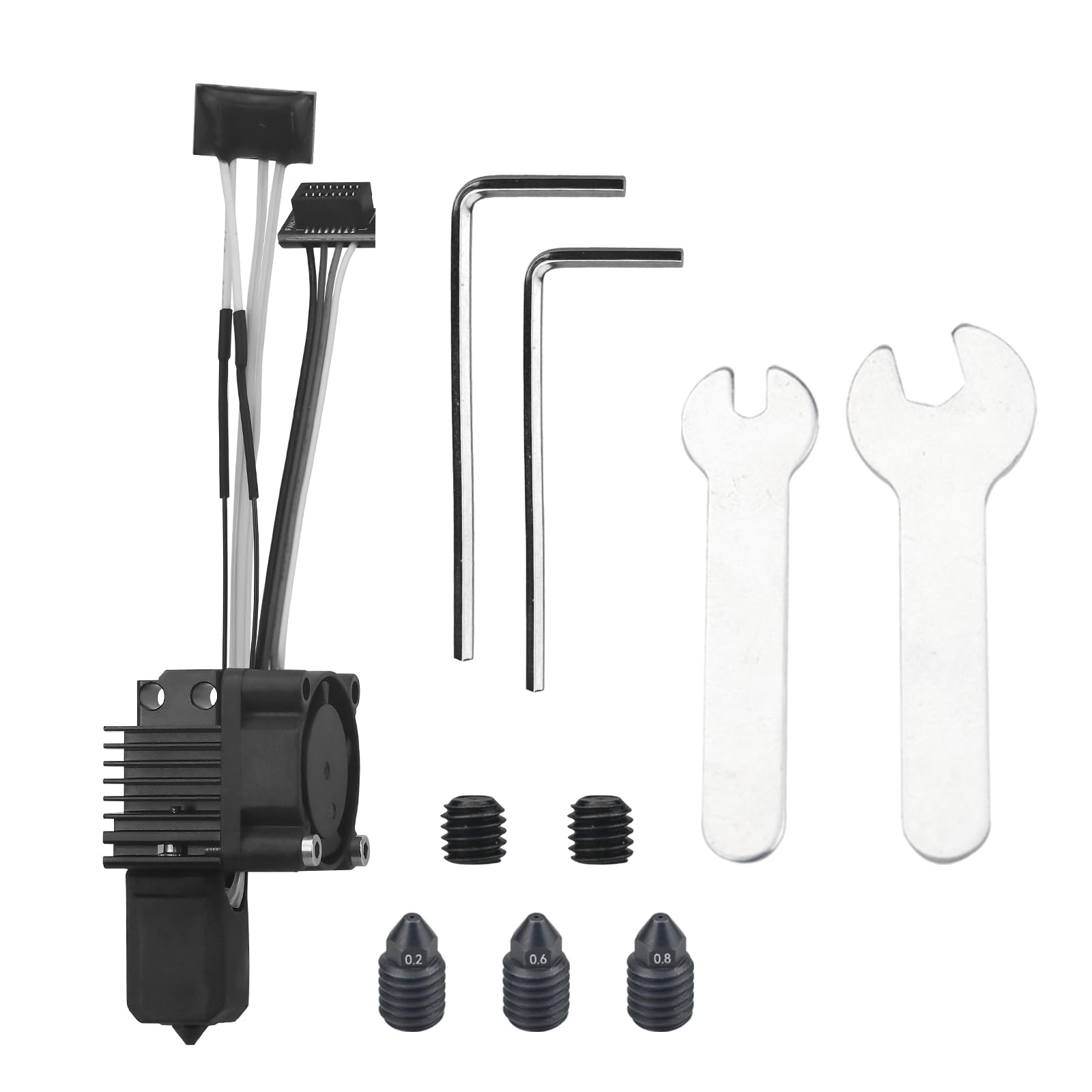 Bamboo Lab P1P, P1S Hotend Complete Kit for P1 Series 3D Printer