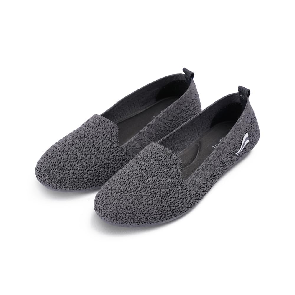 Ballerina Shoes for Women, Stylish Half Cut Slip on, Girls Soft Winter Footwear, Ladies Comfortable Sole Walking Ballet Shoe, Casual Slip-on Ballerinas-image-28