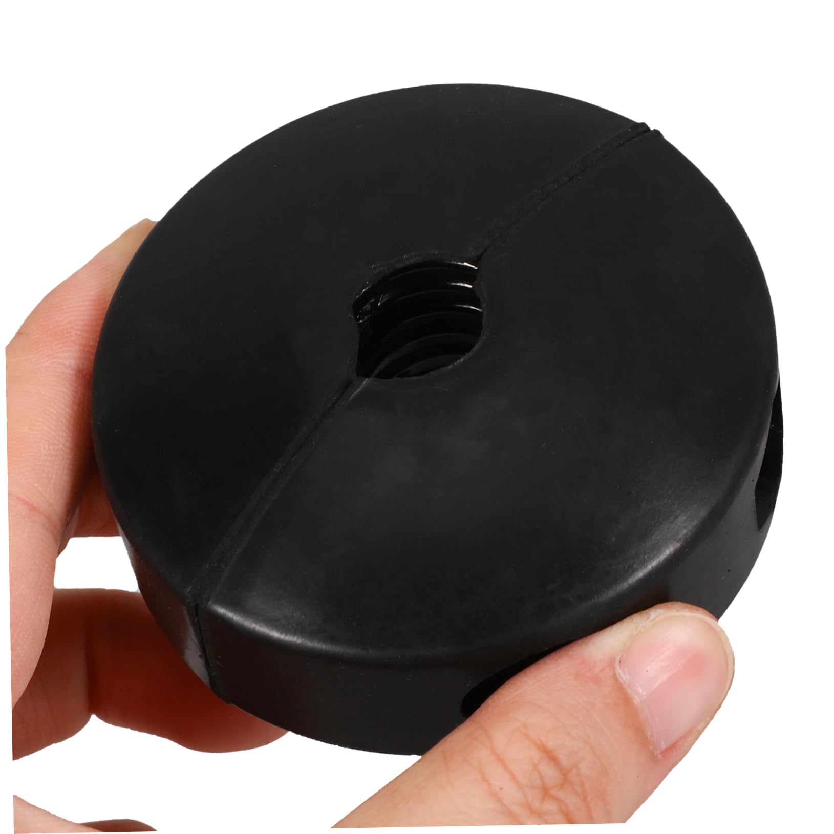 Homoyoyo Pipe Reel Accessories Pool Hose Stopper Conditioner Window Portable Air Conditioner 3/8 Air Hose Stopper Tube Clip Retractable Air Hose Reel Hose Clamp Evaporative Jig Rubber Black