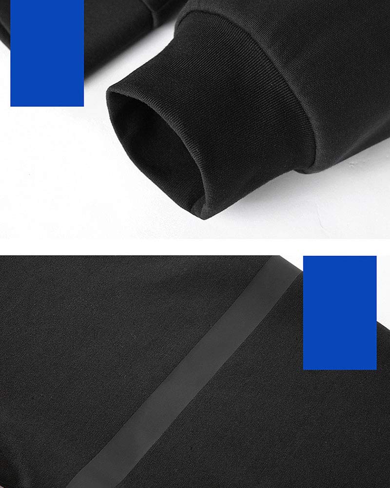 Męska wiosna jesień bluza bluza z kapturem sweter kurtka sport fitness kardigan bluza z kapturem bluza z kapturem płaszcz z dzianiny duży i wysoki