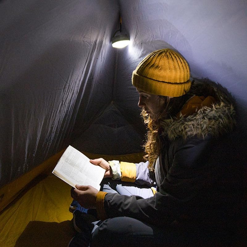 1200mAh Outdoor Camping Lantern LED Magnetic Tent Lamp Tent Light Waterproof Soft Light Outdoor Hanging Charging from USB