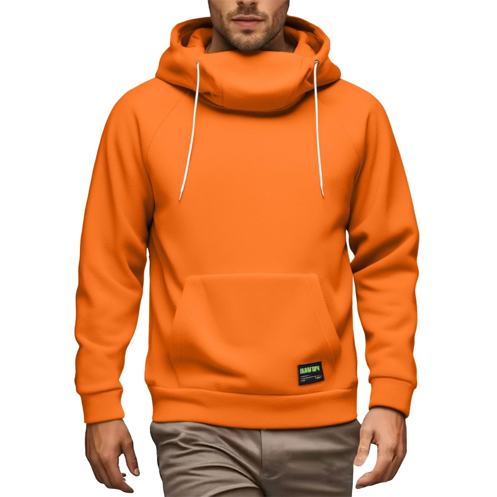 Camisa Sin Mangas Hombre Sudaderas Casuales De Manga Larga con Cuello para Hombre, Otoño E Invierno, Cálidas Sudadera Rojo Cremallera Proteccion Solar Cortavientos Moto Protecciones
