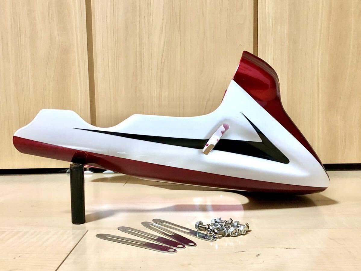 新品 汎用 アンダー カウル 赤 ロゴ/CB400SF VTEC CB750F CBX400F550F