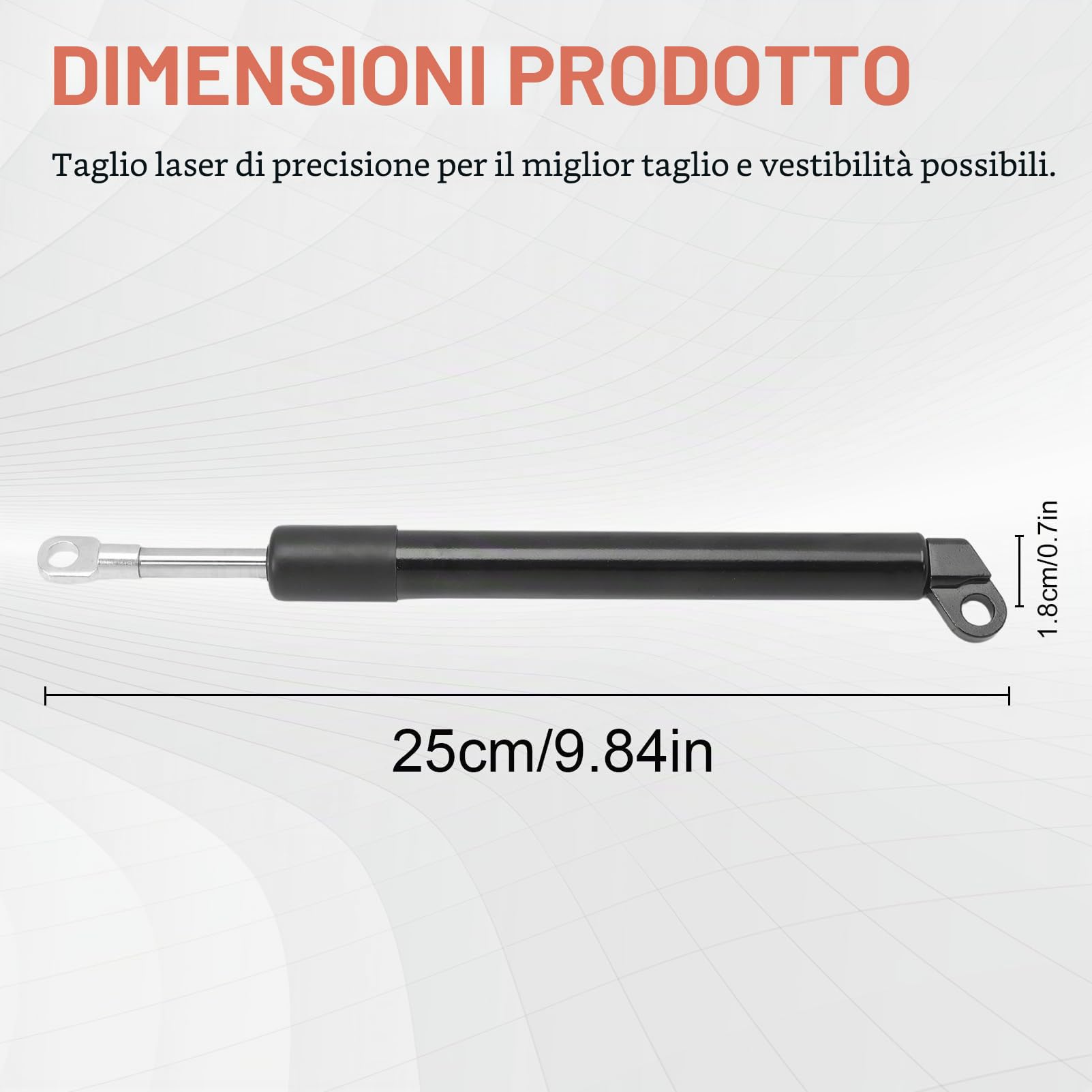 Pistone Molla Gas Ammortizzatore Portellone Posteriore per Ranger T9 XL XLT XLT XLT 2023 2024