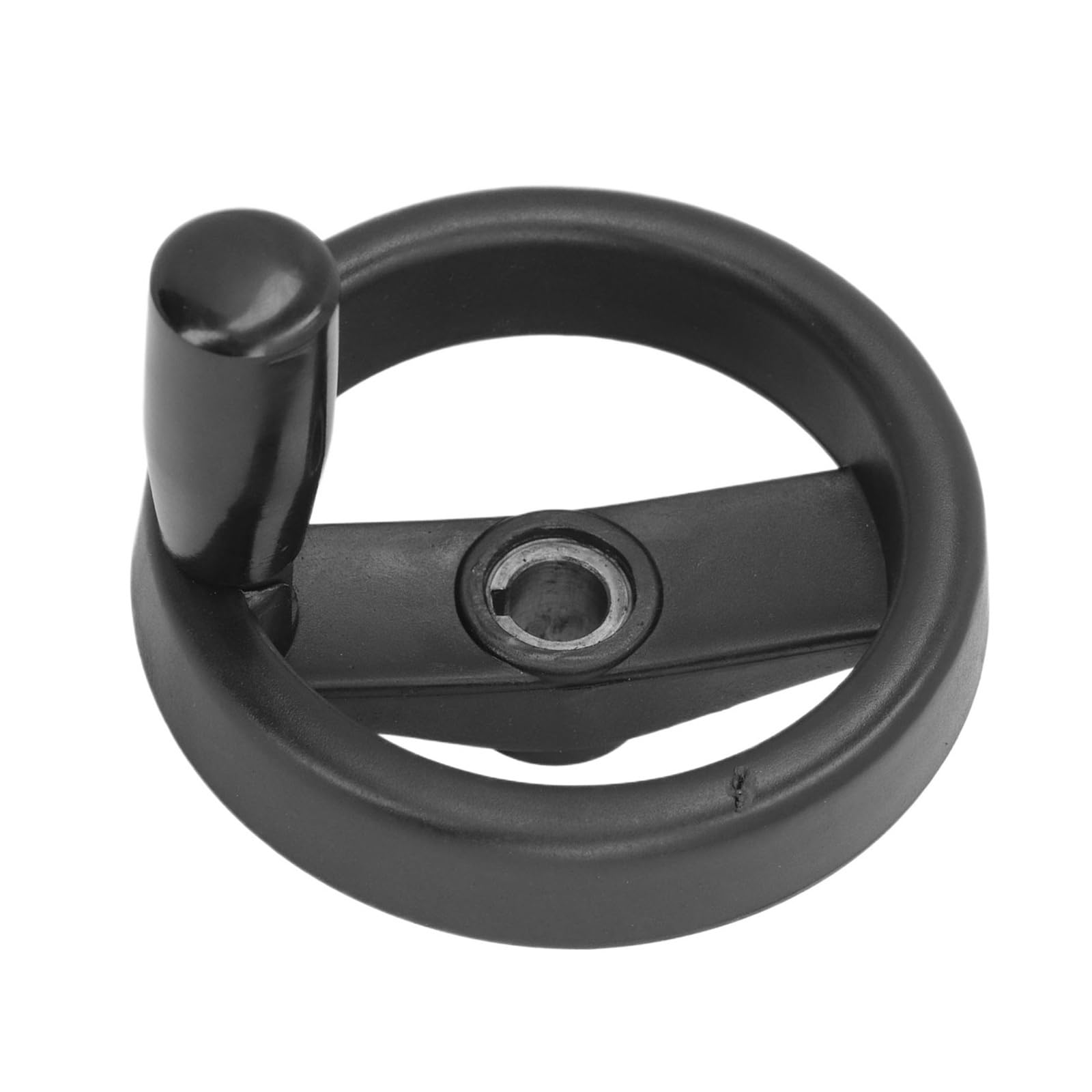 JWSEO Handwheel 125mm OD 12mm Bore Foldable Handle Plastic Hand Wheel for Lathe Drilling Machine Lathe Hand Wheel