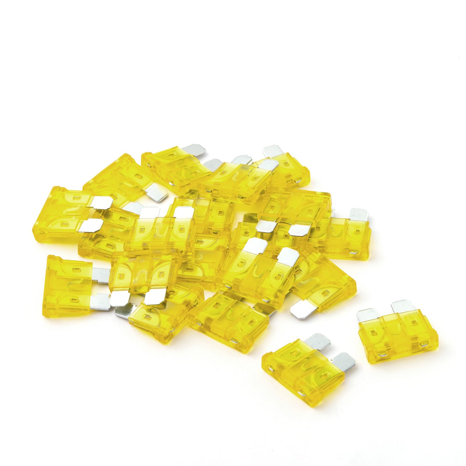 Photo 1 of 20 Amp Fuses Stanbdard Fuses 20Pcs, 20A Car Fuse Blade for Automotive, Truck, Boat, Motorcycle, SUV