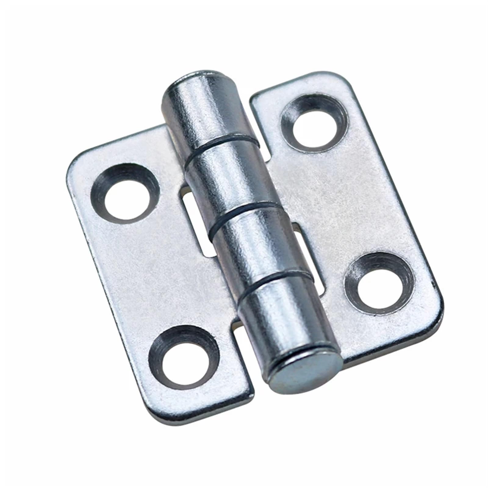 Charnière de porte 180 degrés en acier zingué blanc bleu pour menuiserie