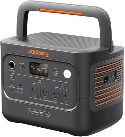 Jackery HomePower 2000 Plus v2 Power Station, 2048Wh, 2400W AC Output