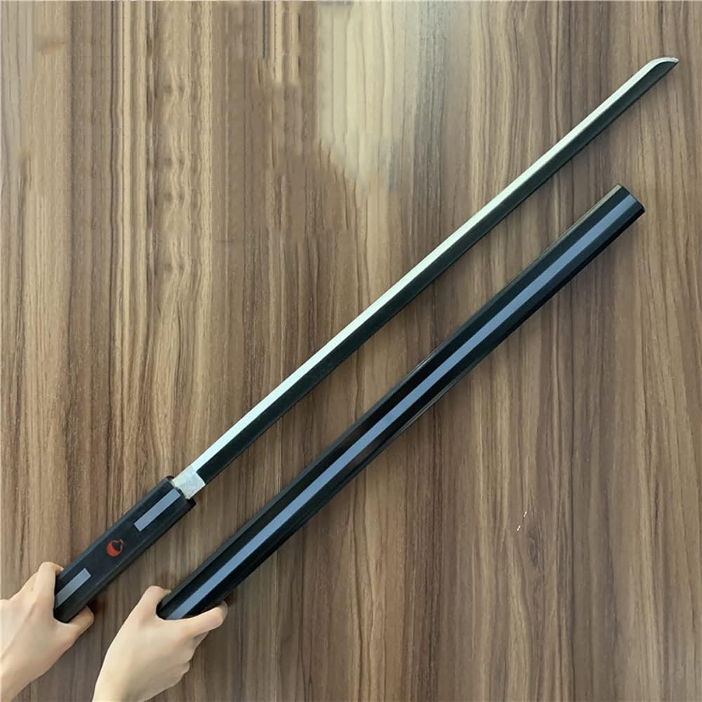 Sasuke Uchiha Cosplay Sword Toy, Demon Slayer Sword, Katana Model, Kids Handmade Weapon Collection, Includes Katana & Scabbard