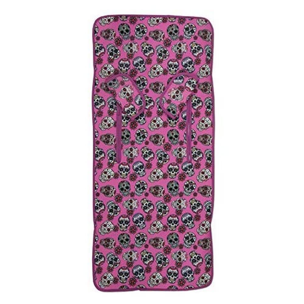 Babyline urocza czaszka unisex lekka mata krzesło fuksja