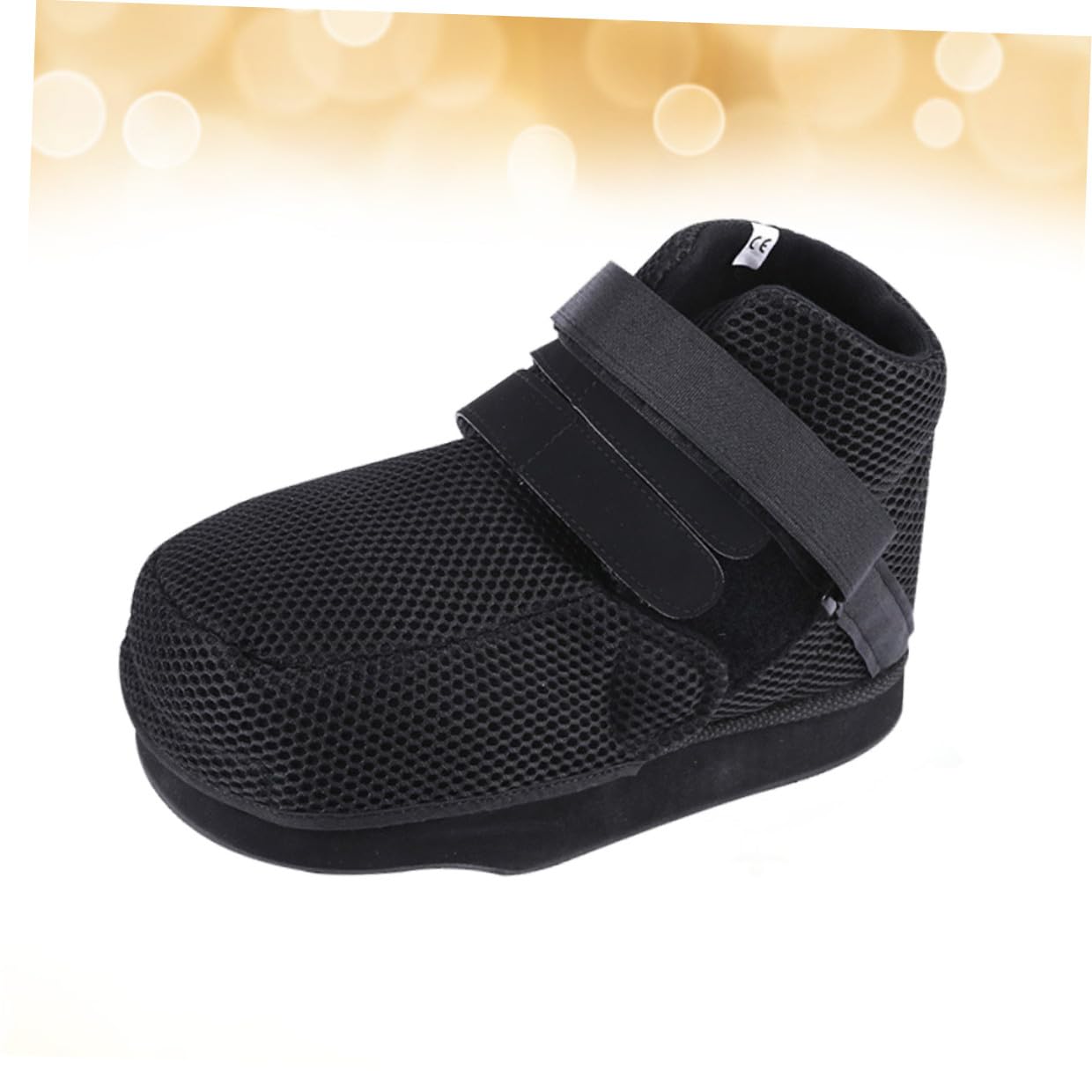 Foot Decompression Walking Boots Adjustable Postoperative Shoes for Broken Toe Fractures with Comfortable Sole and Strong Fixation Strap