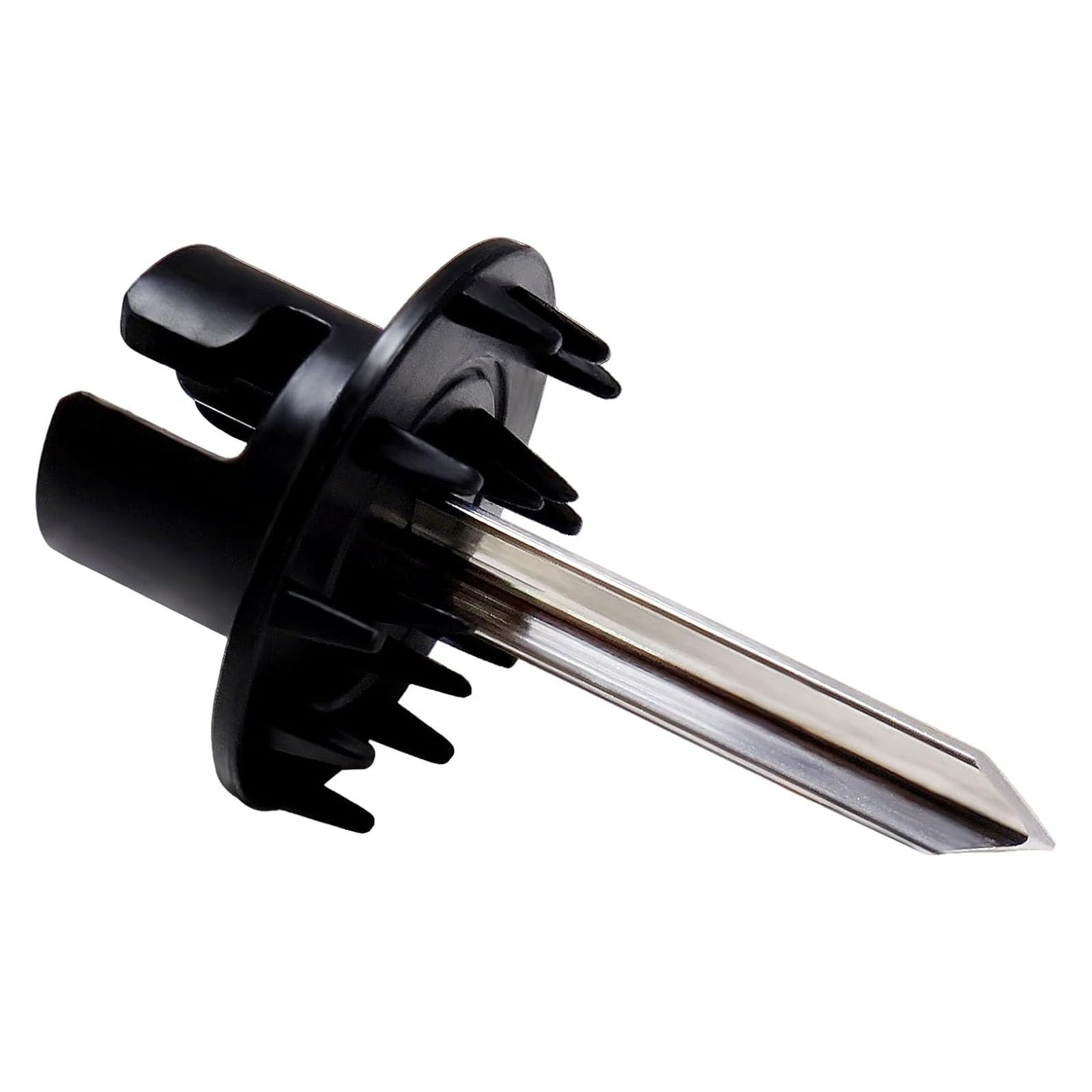 Limtula Slicer Replacement Piece with Center Skewer, Polymer and Stainless Steel for Kitchen Prep Tasks Spiralizer Skewer Replacement Cutting Part Produce Prep Assembly Center