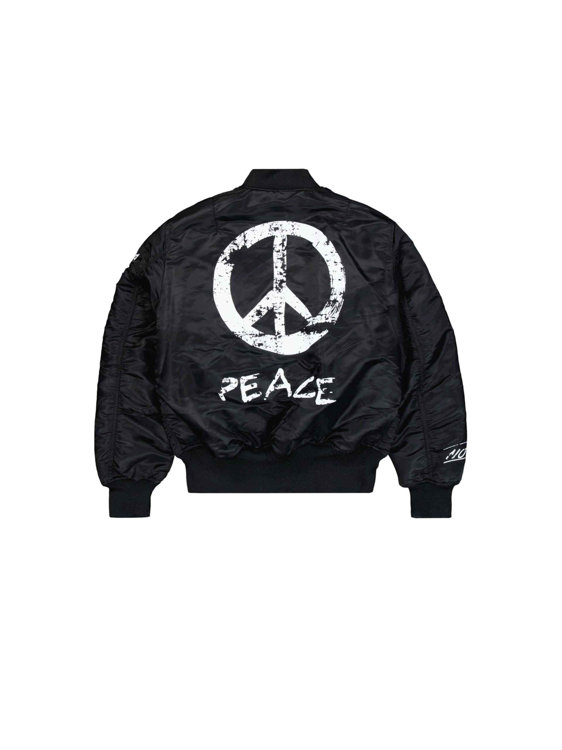 ALPHA INDUSTRIES Ma-1 Peace Chaqueta bomber Hombre (Pack de 1)