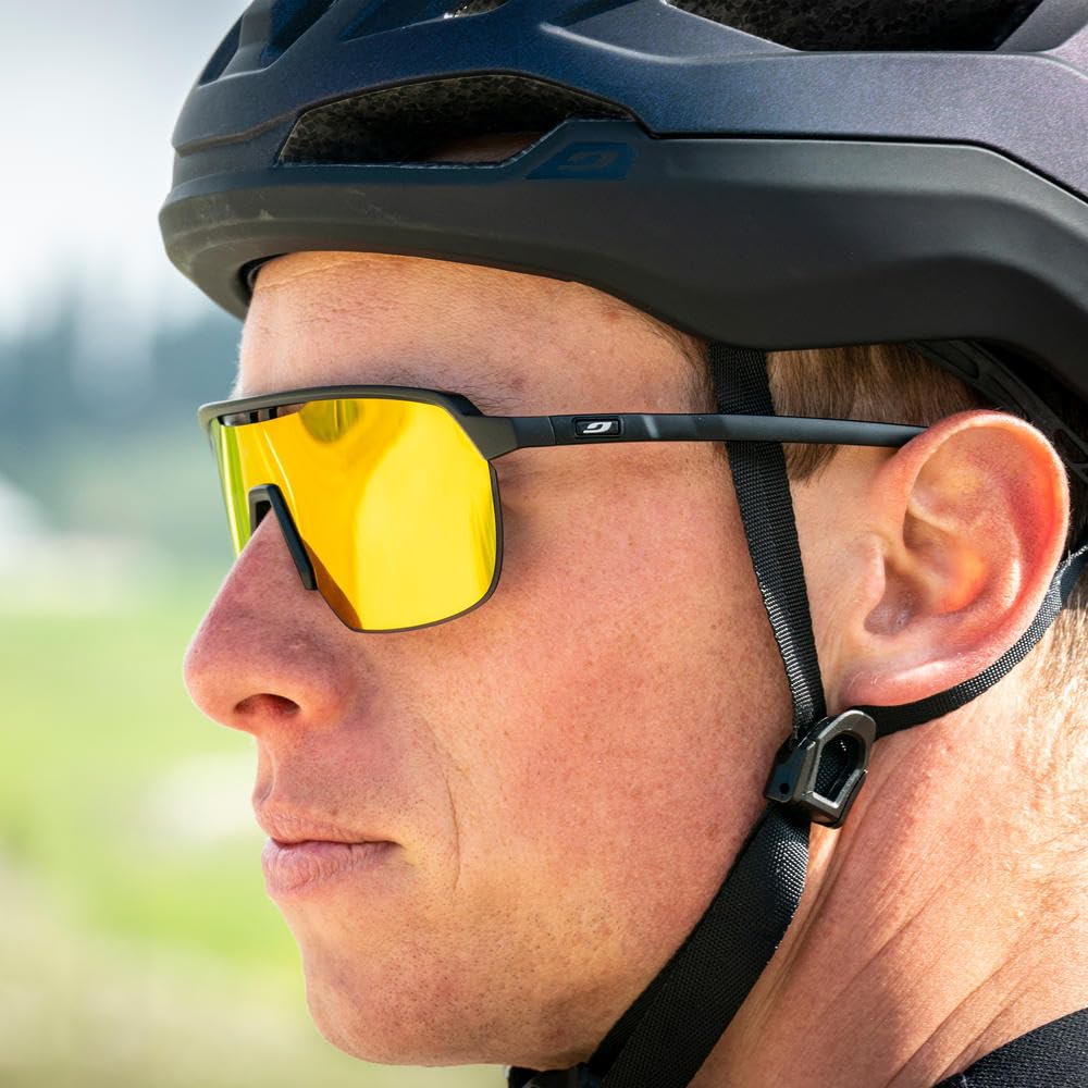 Julbo Frequenz-Sonnenbrille, photochrom, für Herren und Damen, MTB/Radfahren, Trailrunning, Baseballbrille, UV-ABC, 100 %
