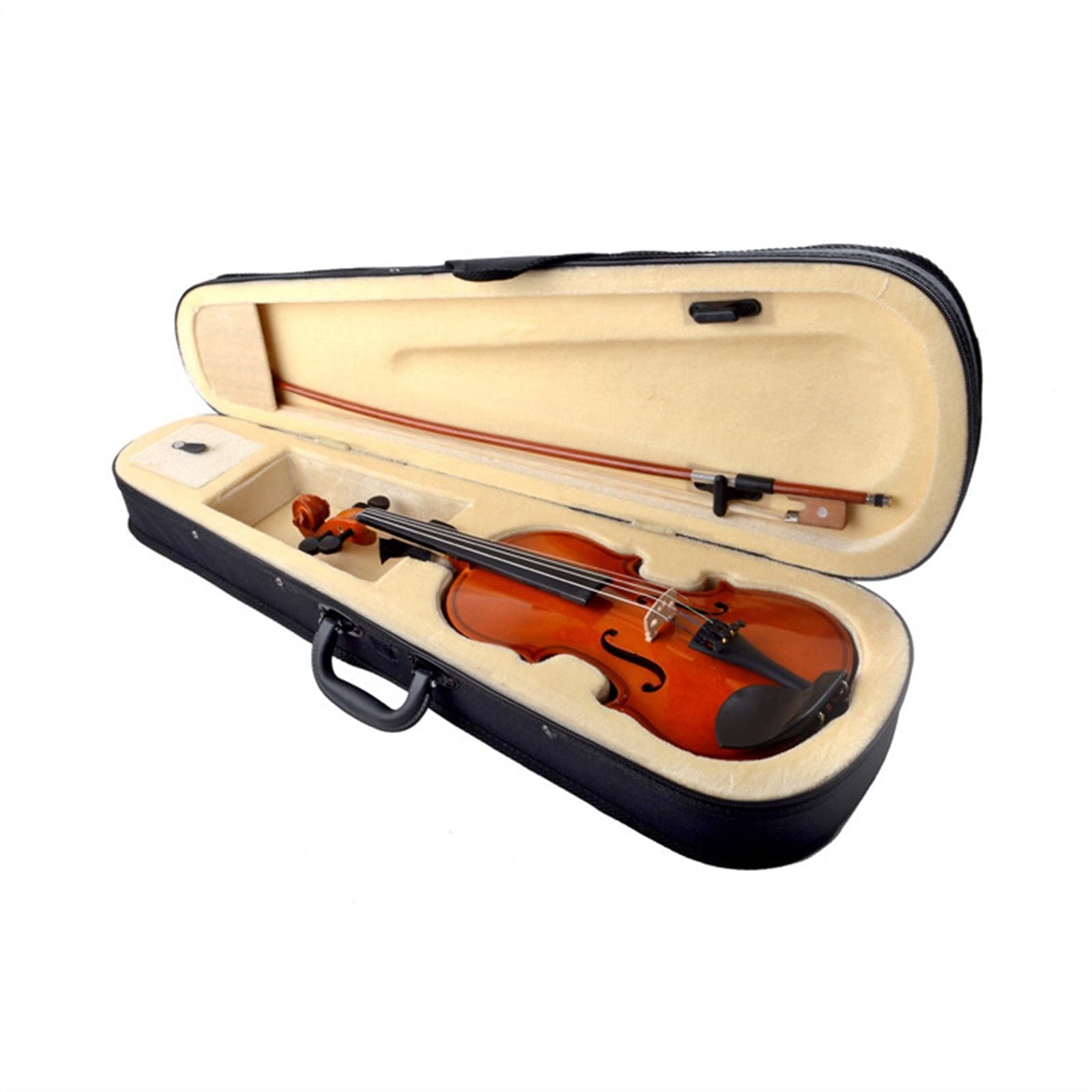 violino per principianti Pannello In Acero Per Violino, Violino Luminoso, Pratica Per Principianti, Pianoforte Per Adulti (Color : 1/4)