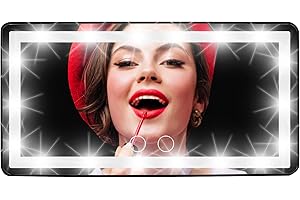 Eveco Car Visor Vanity Mirror: The Ultimate LED Accessory for Makeup, Touch-Ups on the Go