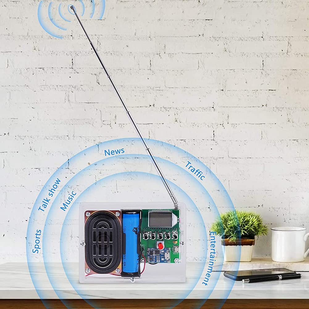 Kit Radio FM Fai Da Te, Kit Elettronica DIY Set Per Costruire Una