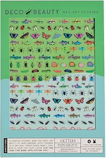Deco Beauty Critters - Super Thin & Easy-to-Apply Nail Art with The Cutest Designs - Durable & Long-Lasting Nail Art Stickers and Decals for Women, for DIY at-Home Manicures & Salon-Quality Nails