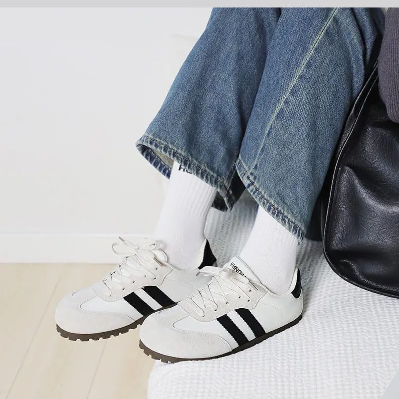 Sneakerina Ballet Sneakers for Women Tennis Shoes Walking Casual Comfy Comfortable Cute Kawaii Elegant Dressy Fashion Trendy Retro Gifts for Daughter Back to School Sports Rave Spring Summer Outdoors2