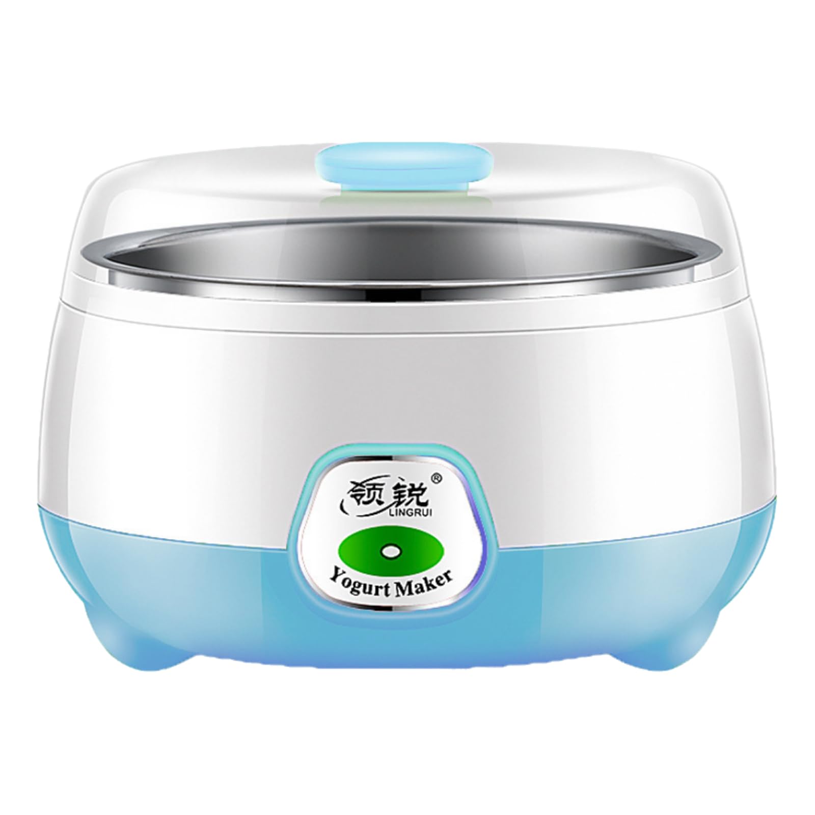 Cammeciso Yoghurt Maker,Yogurt Maker Machine,Yogurt Makers,Probiotic Yogurt Maker,Natto Fermentation Machine,Automatic Yogurt Machine,With Stainless Steel Liner,Low Noise,For Home Use