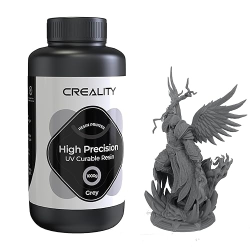 Creality Resina 8K para Halot-Mage, resina de impresora 3D de 2.2 lbs (2.2 libras) de alta precisión para impresión 3D LCD de 8K10K12K resina de
