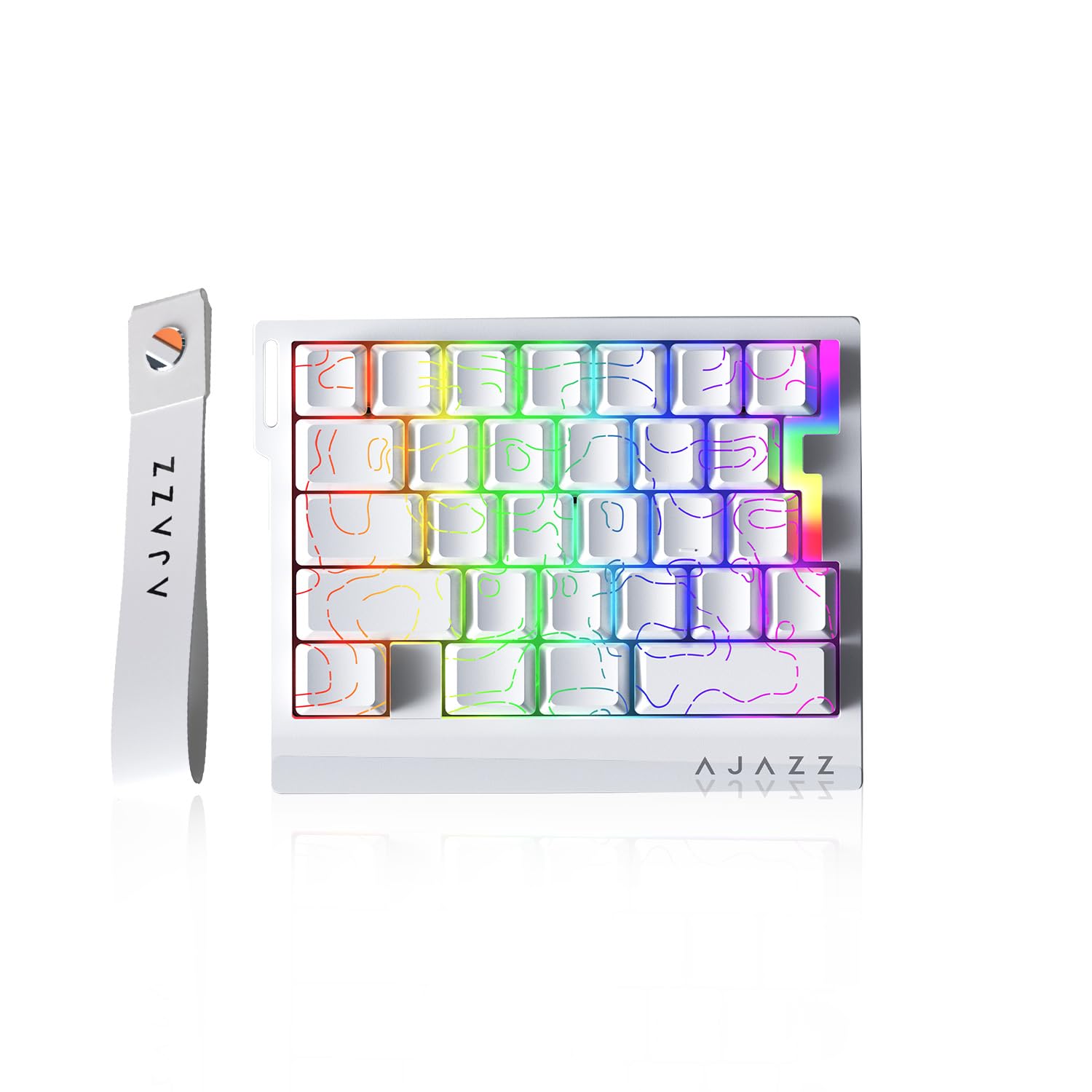 Amazon.com: AJAZZ AK029 Wired One-Handed Hall Effect Mechanical