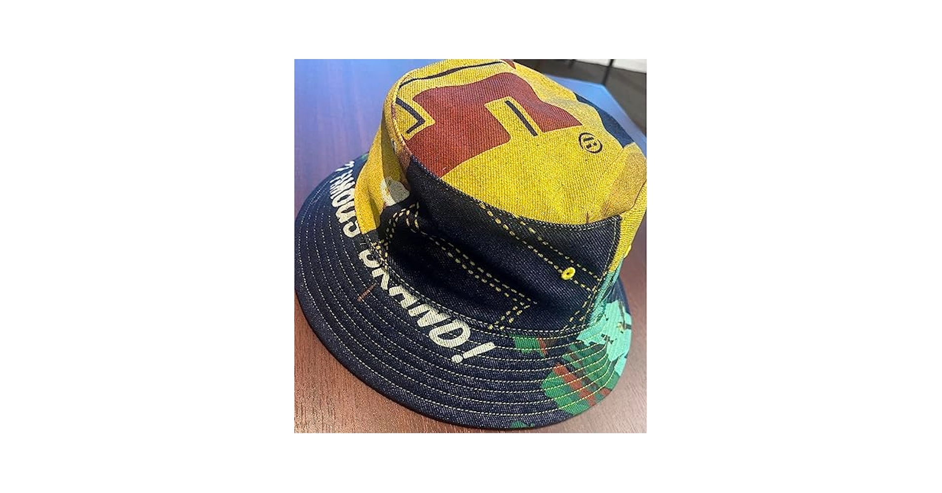 リーバイス150周年バナープリント　バケットハット　デットストック リーバイス150周年バナープリント バケットハット デット