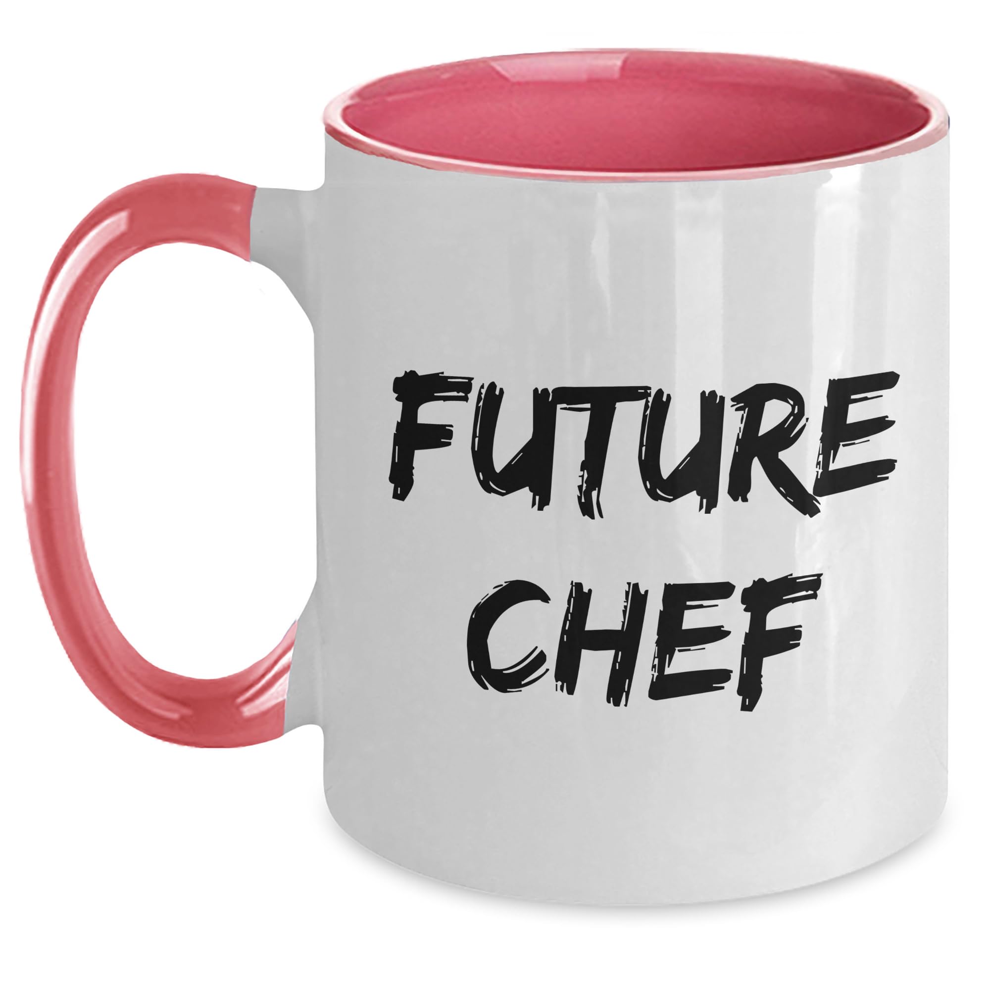 Funny Chef Valentine's Two Tone Coffee Mug Gifts from Men for Future Chefs