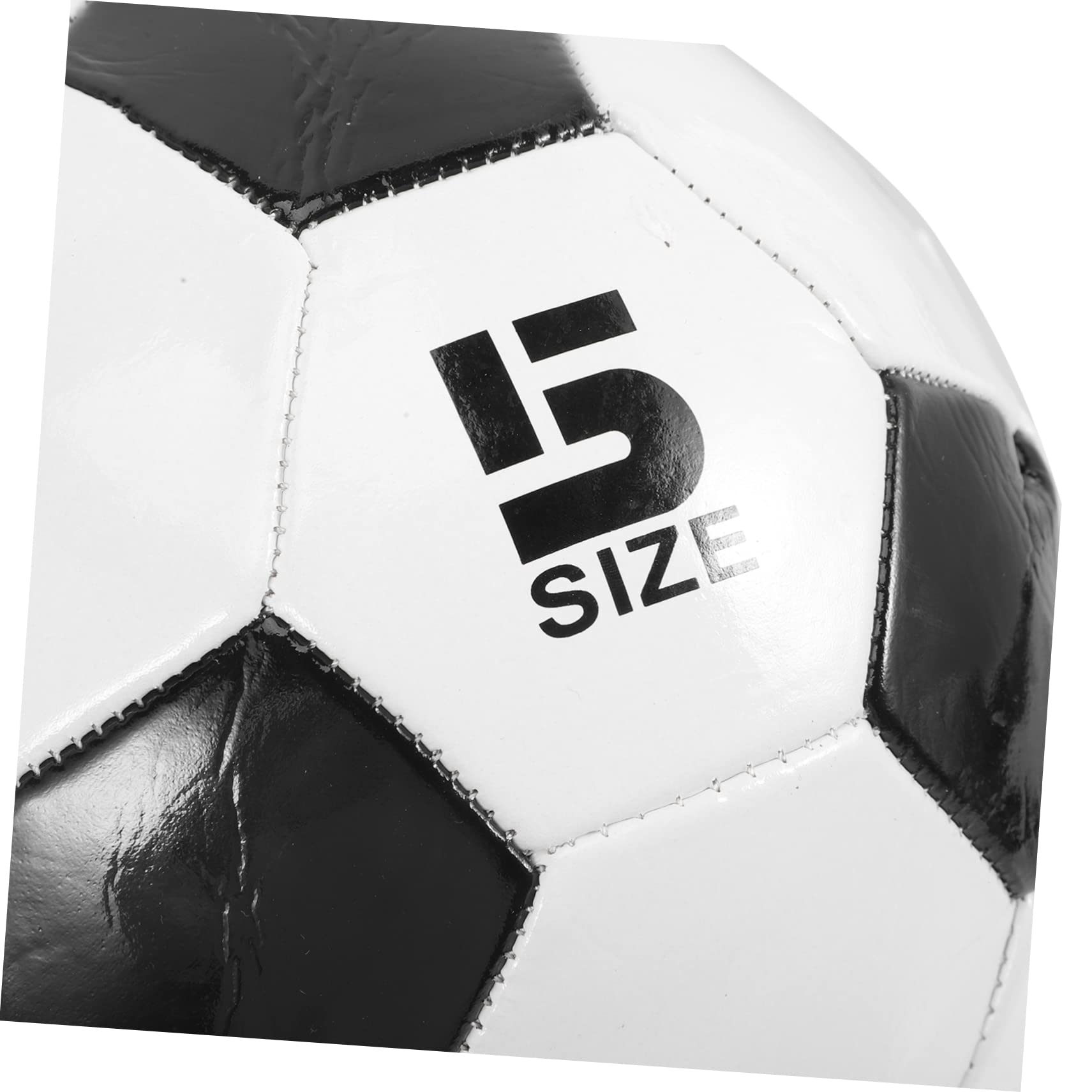 UKCOCO Balón de Fútbol PVC Talla 5 para Entrenamiento y Práctica, 6 Piezas