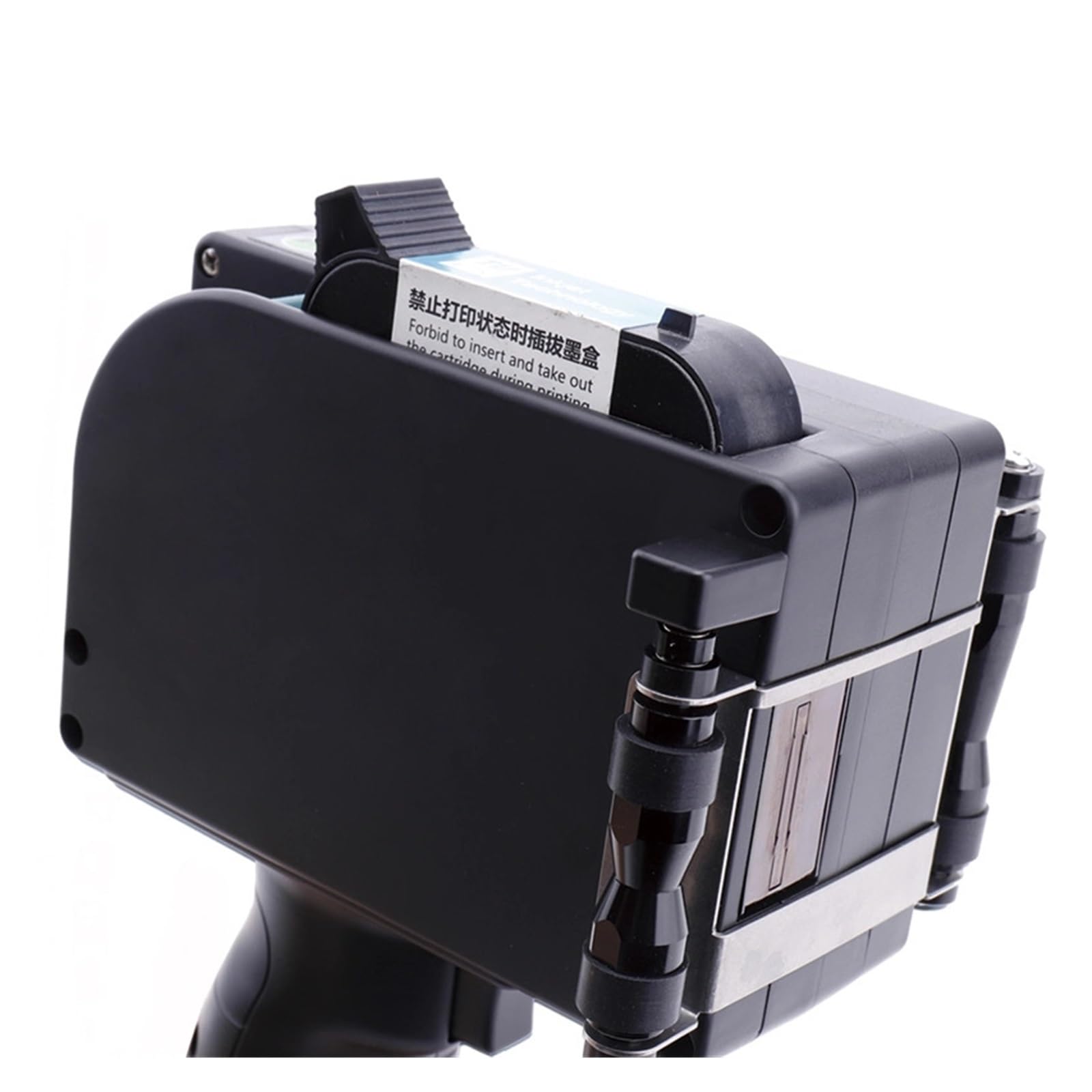 Stampante a getto d'inchiostro portatile, Etichetta di numerazione manuale a getto d'inchiostro Stampante for cartone plastica termica a portatile intelligente(Polish with 1 ink)