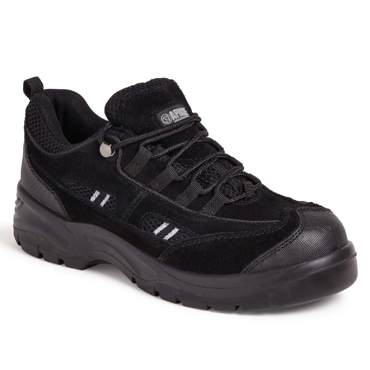 Apache Black Ap302sm Suede Safety Trainers