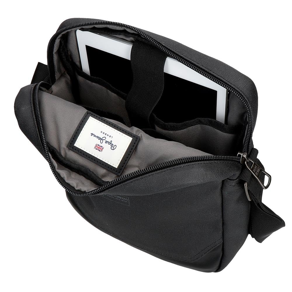 Pepe Jeans Berwick riñonera, bandolera, varios compartimentos, poliéster, de Joumma Bags