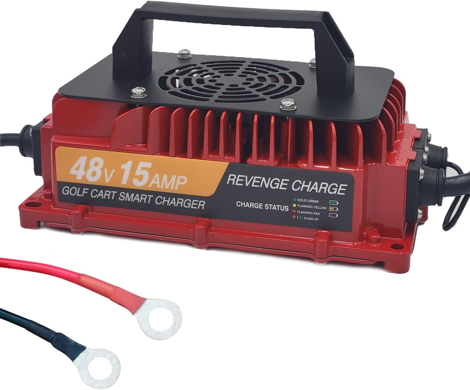 Revenge Golf Cart Parts & Accessories 15 AMP Onboard Battery Charger for 48 Volt Golf Carts