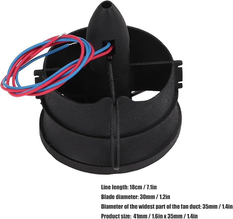 ラジコン飛行機ダクトファン Amazon | PowerFun電子ダクテッドファン50mm 11ブレードダクトファン