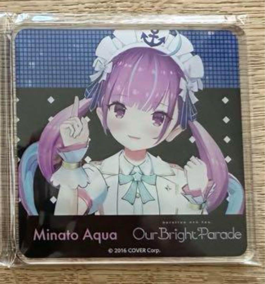 ホロライブ JOYSOUND みるハコ アクリルコースター　2点　湊あくあ Amazon.co.jp: ホロ ライブ JOYSOUND みるハコ アクリル