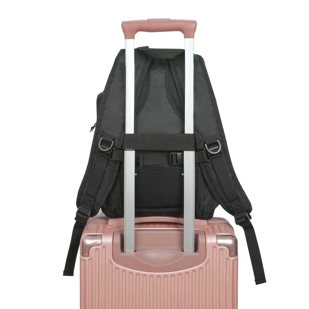 MOCHILA PARA CAMARA, CON TRIPODE, ANTIRROBO, IMPERMEABLE