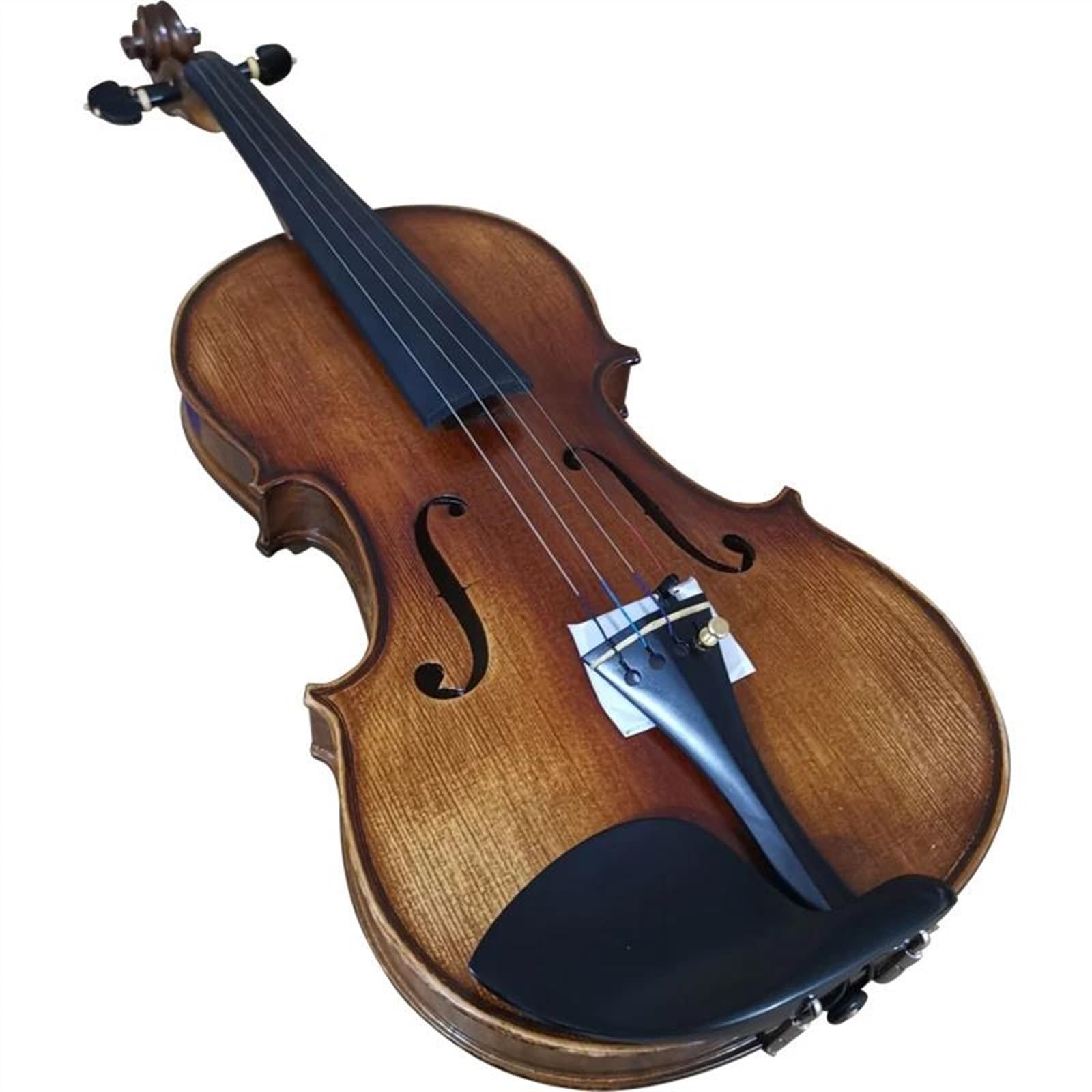 Violine Klassische Natürliche Flamme Violine Ebenholz Griffbrett Bogen Brasilien Holz(1/10)